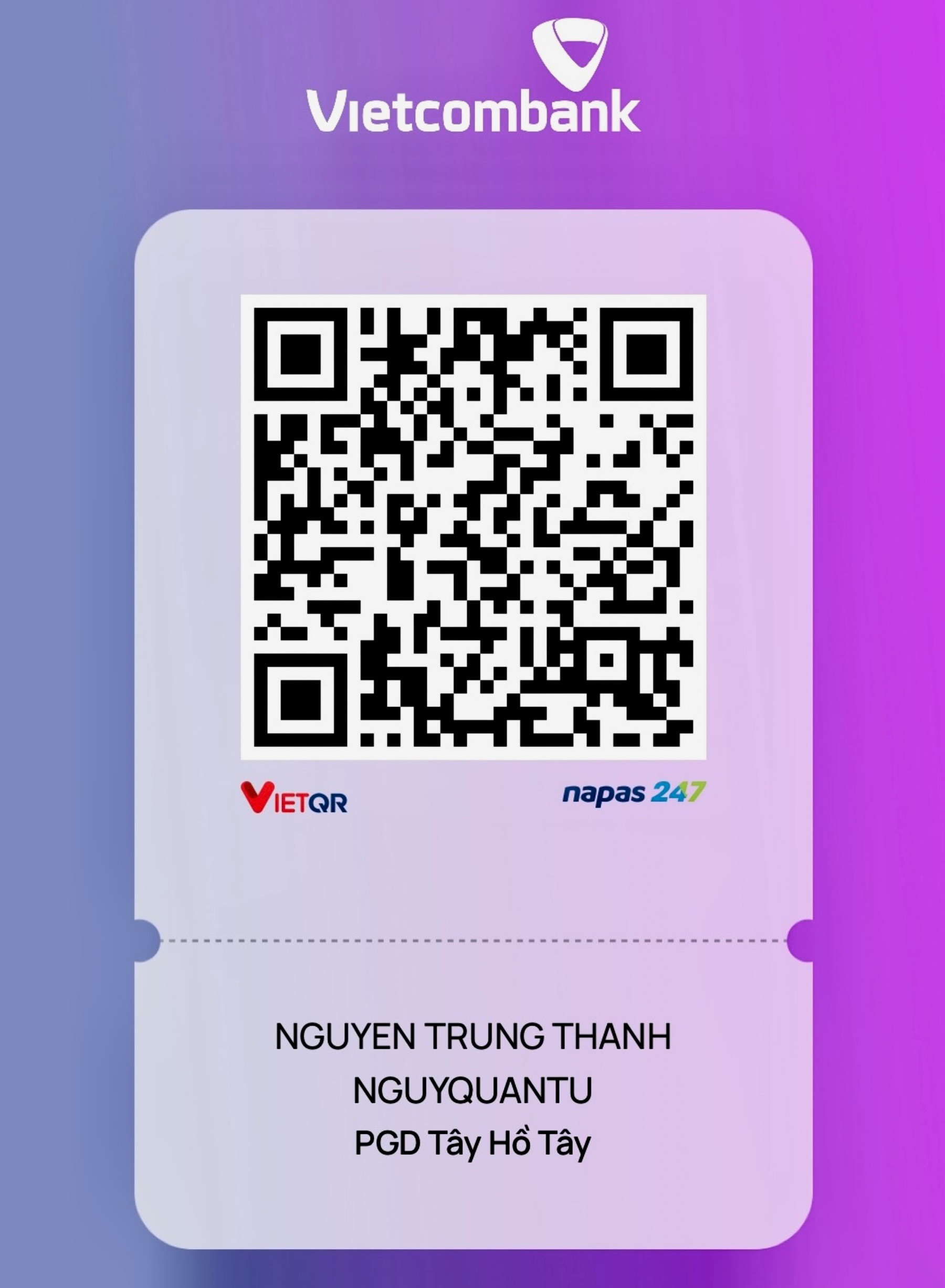 Vietcombank QR Code